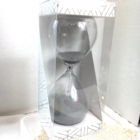 Hourglass Sand Timer W/ Smoke Sand NIB - Picture 9 of 11